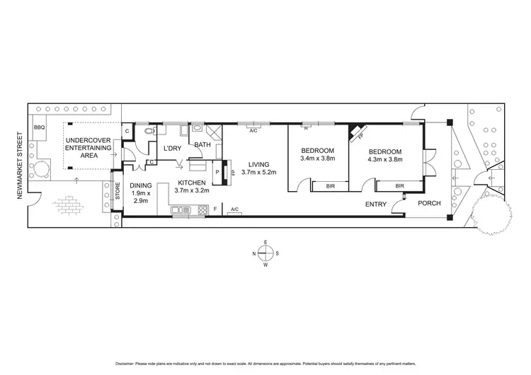 Floorplan of Homely house listing, 6 Illawarra Road, Flemington VIC 3031
