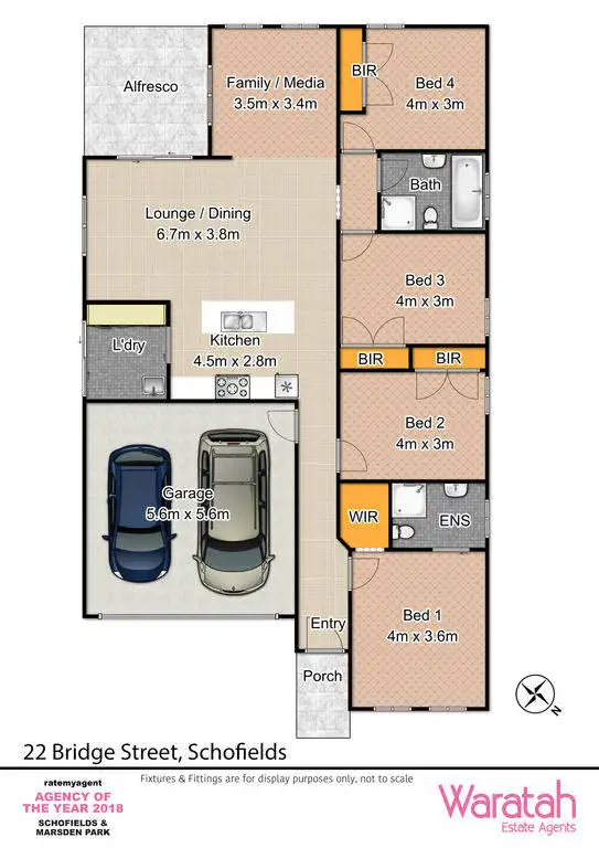 Floorplan of Homely house listing, 22 Bridge Street, Schofields NSW 2762
