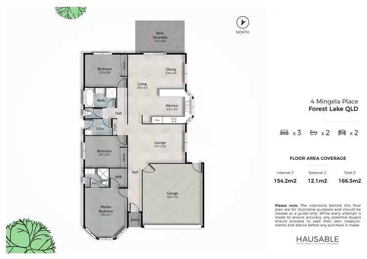 Floorplan of Homely house listing, 4 Mingela Place, Forest Lake QLD 4078