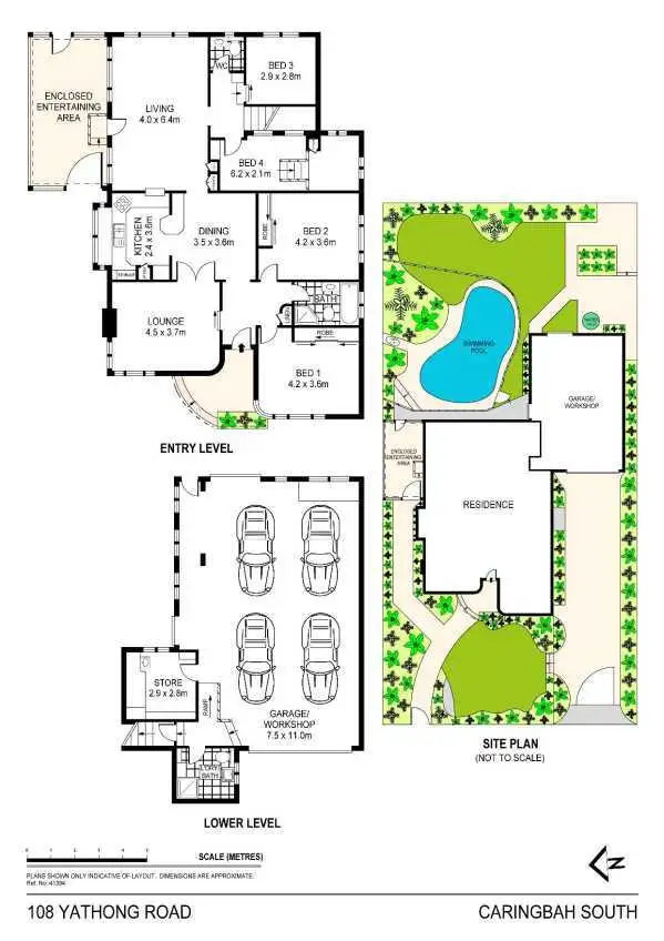Floorplan of Homely house listing, 108 Yathong Road, Caringbah South NSW 2229
