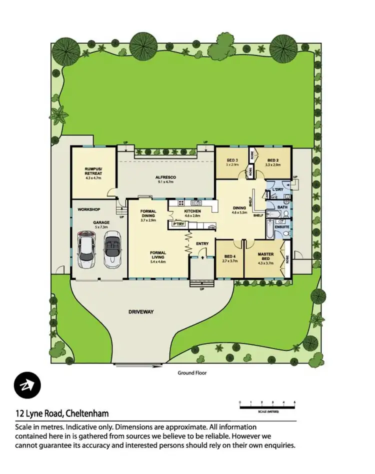 Floorplan of Homely house listing, 12 Lyne Road, Cheltenham NSW 2119