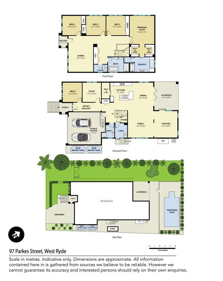Floorplan of Homely house listing, 97 Parkes Street, West Ryde NSW 2114