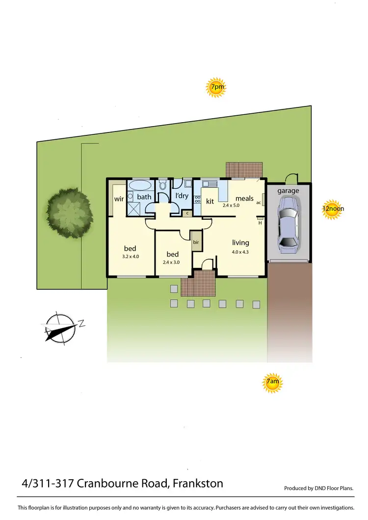 Floorplan of Homely unit listing, 4/311-317 Cranbourne Road, Frankston VIC 3199