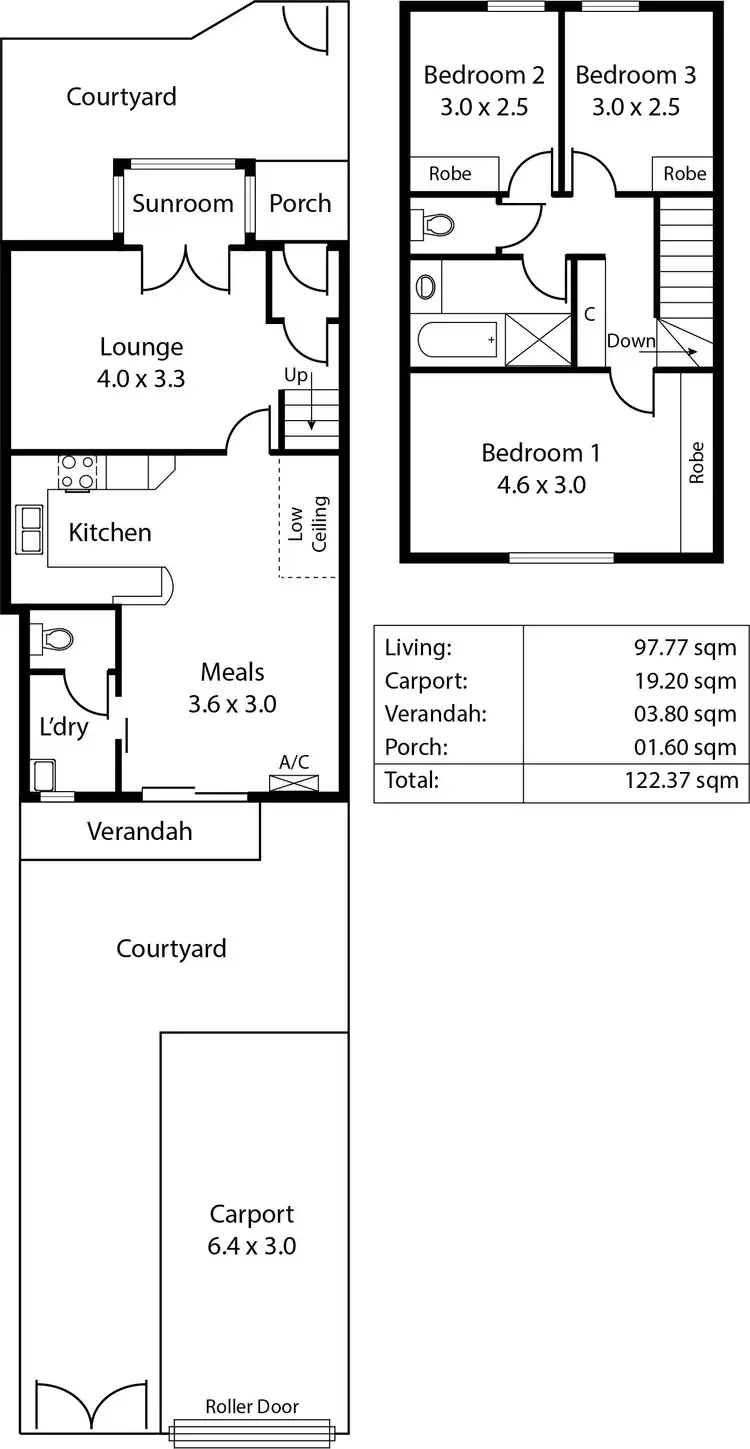 Floorplan of Homely townhouse listing, 9 Henley Beach Road, Mile End SA 5031