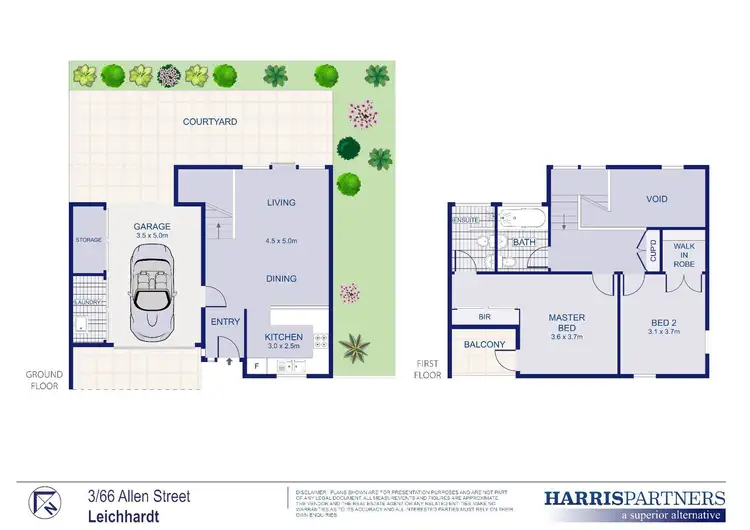 Floorplan of Homely house listing, 3/66 Allen Street, Leichhardt NSW 2040