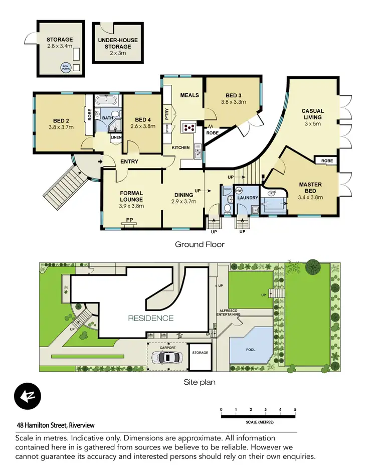 Floorplan of Homely house listing, 48 Hamilton Street, Riverview NSW 2066