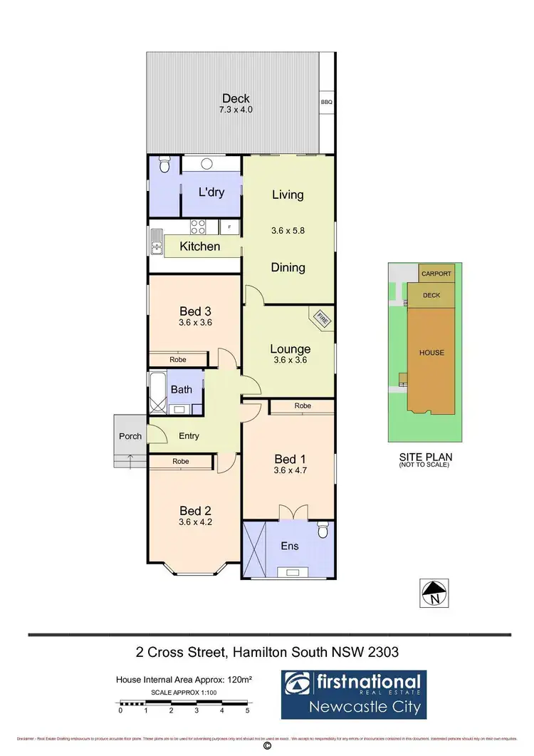 Floorplan of Homely house listing, 2 Cross Street, Hamilton South NSW 2303