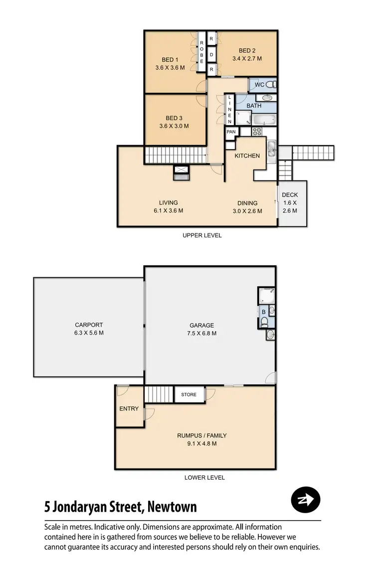 Floorplan of Homely house listing, 5 Jondaryan Street, Newtown QLD 4350