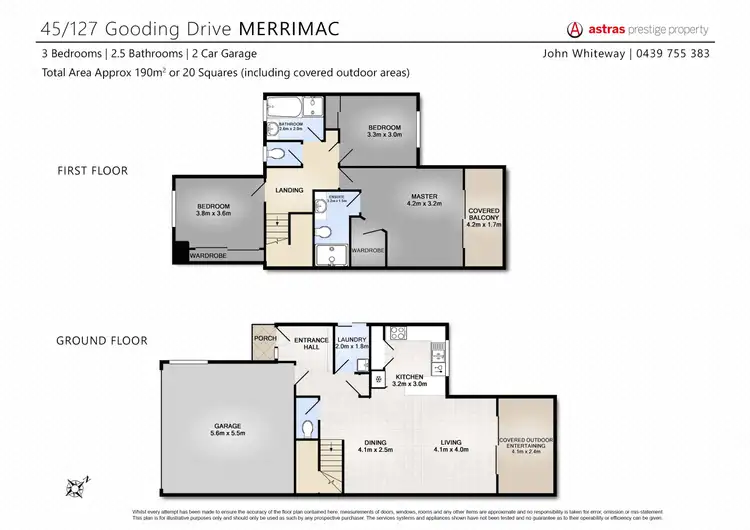Floorplan of Homely house listing, 45/127 Gooding Drive, Merrimac QLD 4226