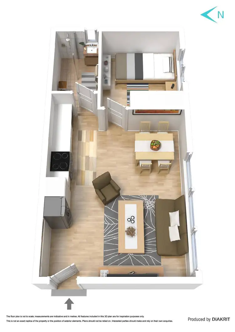 Floorplan of Homely unit listing, 5/2 Ferguson Street, Glenelg North SA 5045