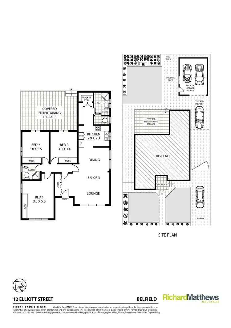 Floorplan of Homely house listing, 12 Elliott Street, Belfield NSW 2191