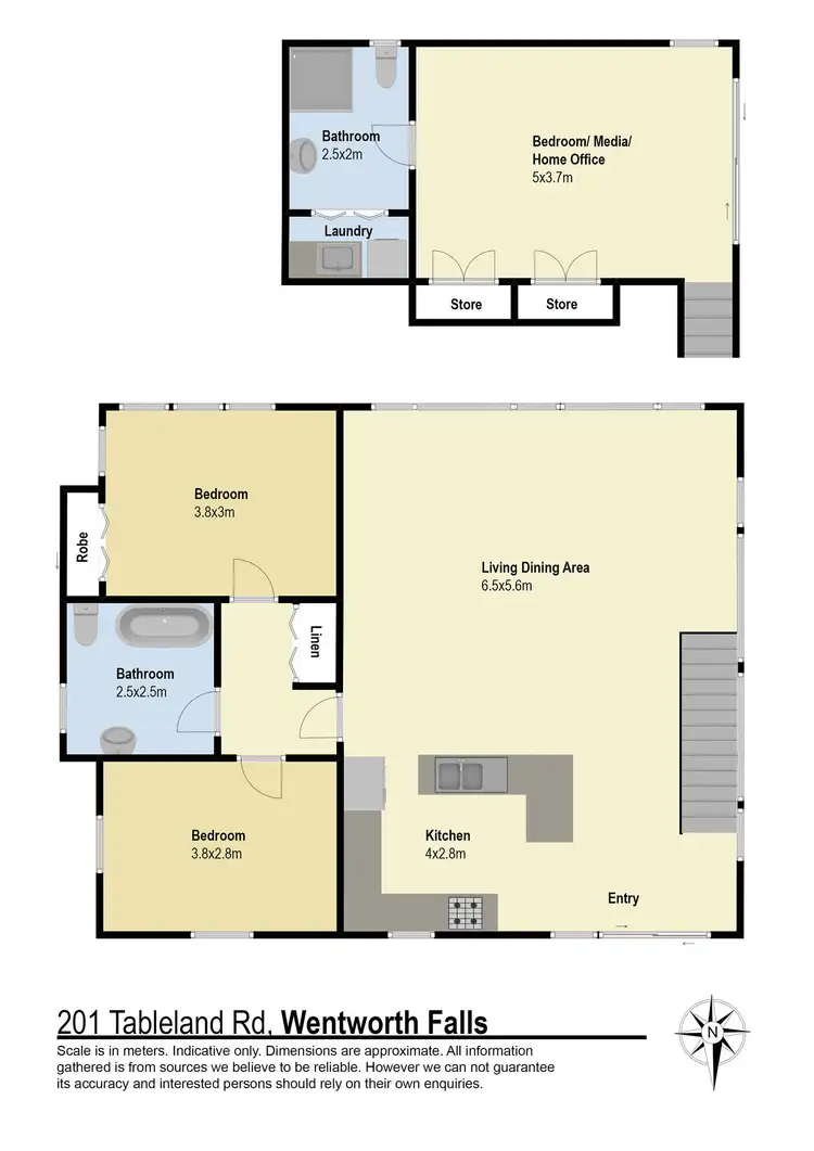 Floorplan of Homely house listing, 201 Tableland Road, Wentworth Falls NSW 2782