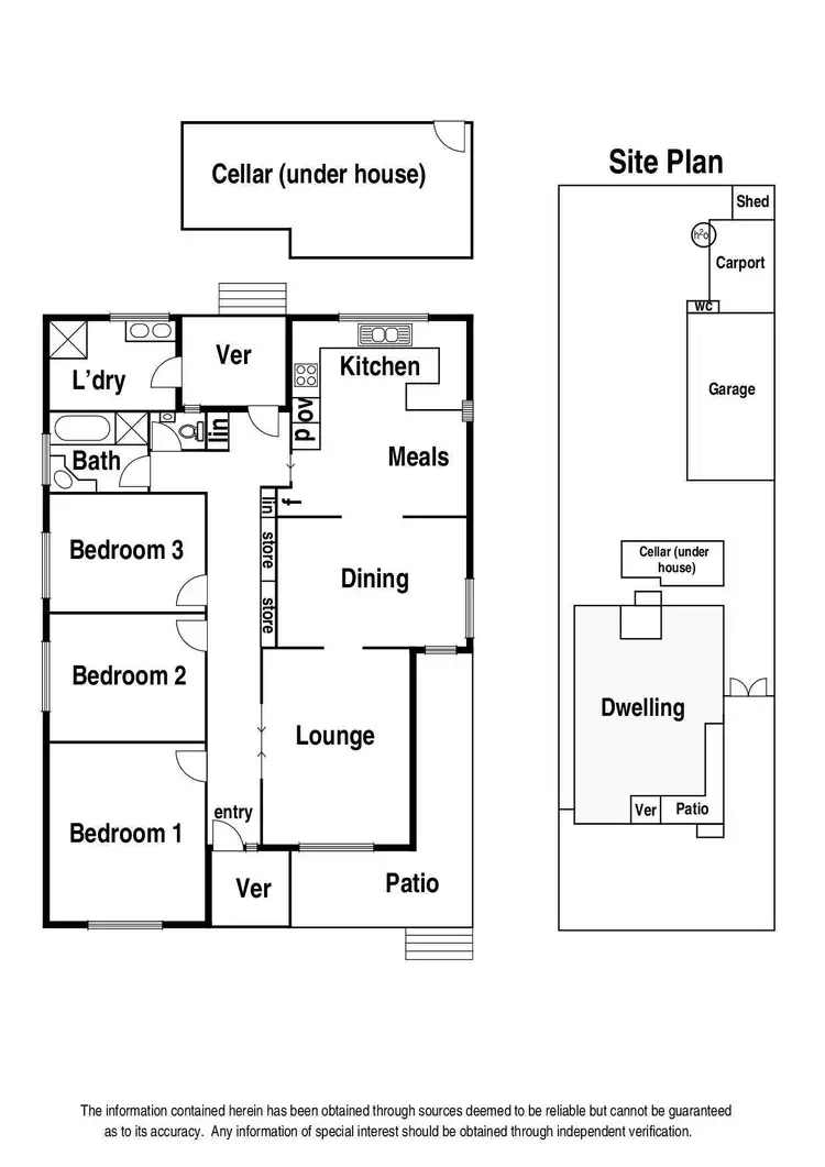 Floorplan of Homely house listing, 36 Godley Street, Reservoir VIC 3073
