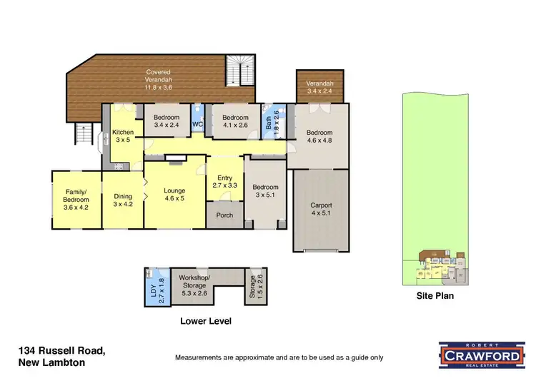 Floorplan of Homely house listing, 134 Russell Road, New Lambton NSW 2305