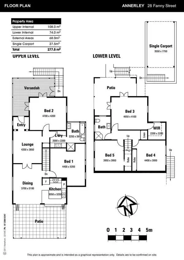 Floorplan of Homely house listing, 28 Fanny Street, Annerley QLD 4103