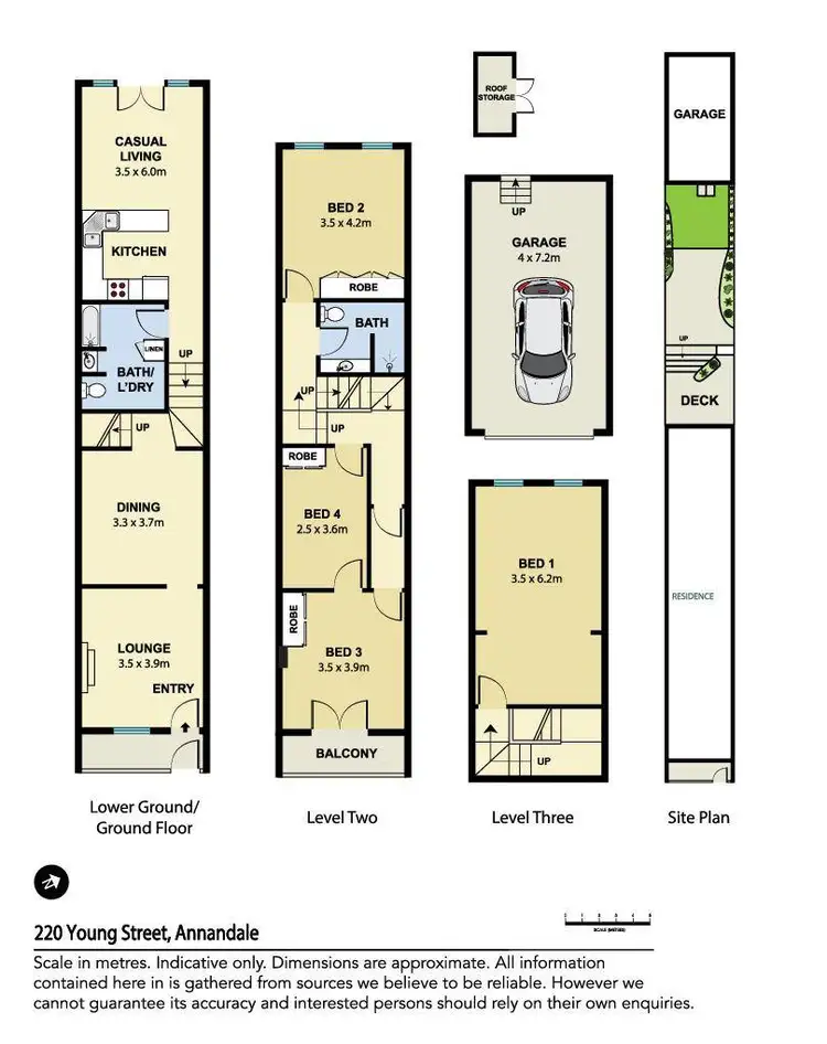 Floorplan of Homely house listing, 220 Young Street, Annandale NSW 2038