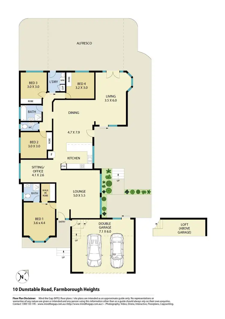 Floorplan of Homely house listing, 10 Dunstable Road, Farmborough Heights NSW 2526