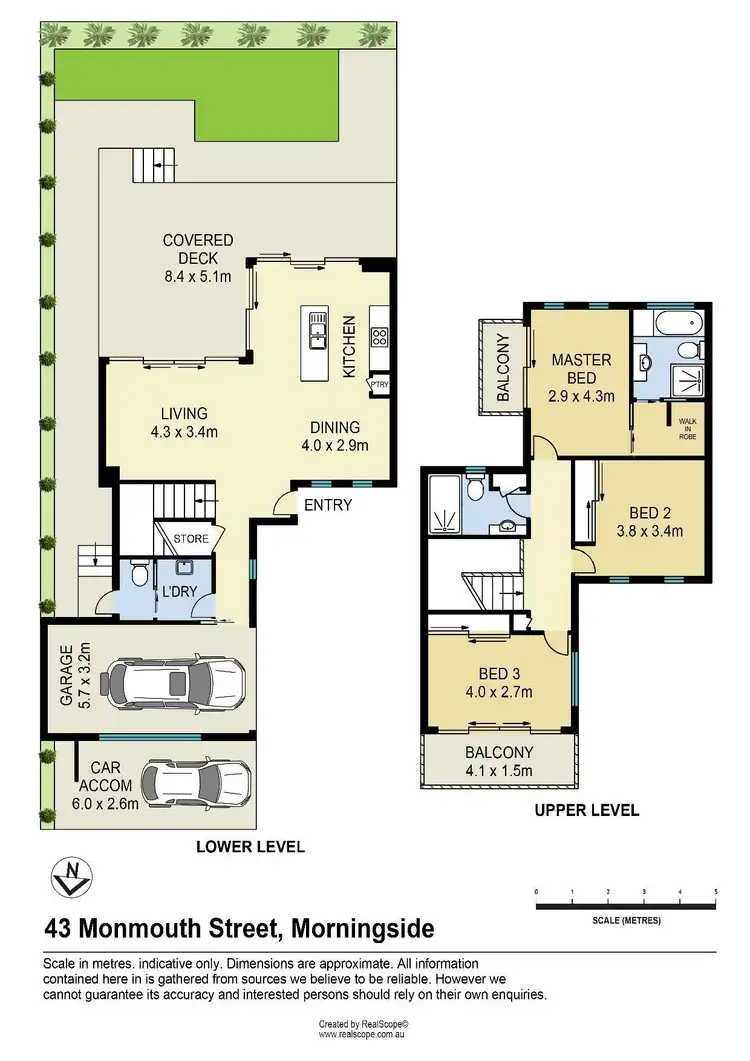 Floorplan of Homely townhouse listing, 2/41 Monmouth Street, Morningside QLD 4170