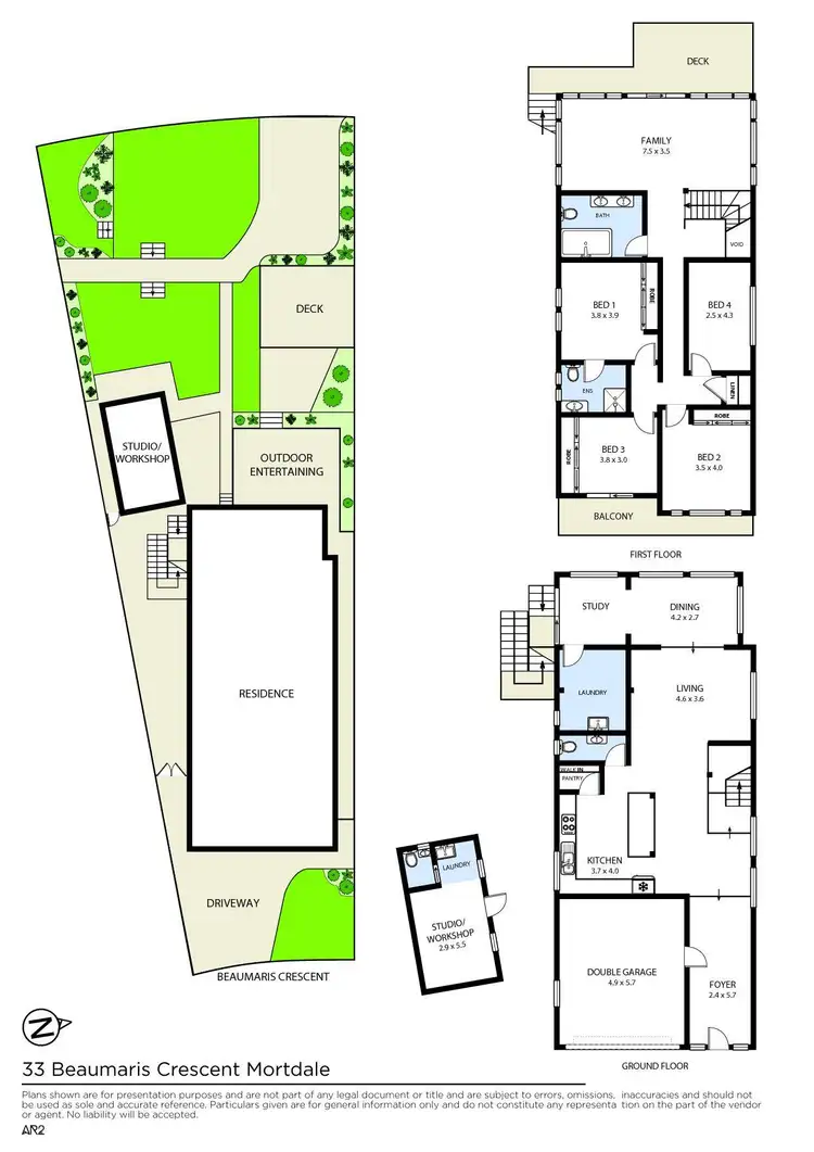 Floorplan of Homely house listing, 33 Beaumaris Crescent, Mortdale NSW 2223