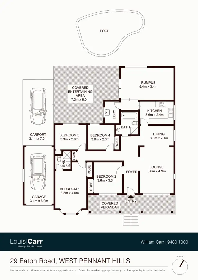 Floorplan of Homely house listing, 29 Eaton Road, West Pennant Hills NSW 2125