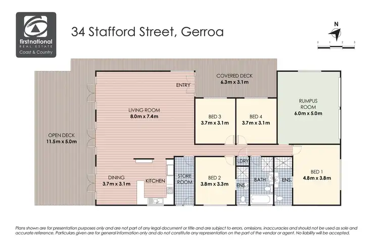 Floorplan of Homely house listing, 34 Stafford Street, Gerroa NSW 2534