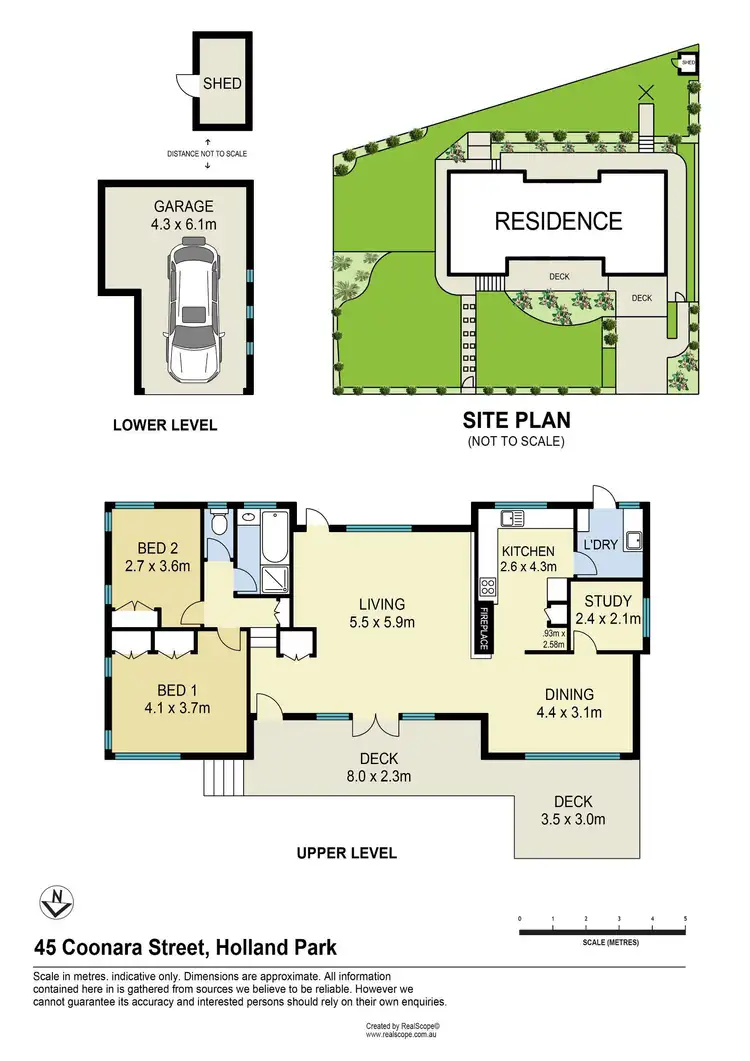 Floorplan of Homely house listing, 45 Coonara Street, Holland Park QLD 4121