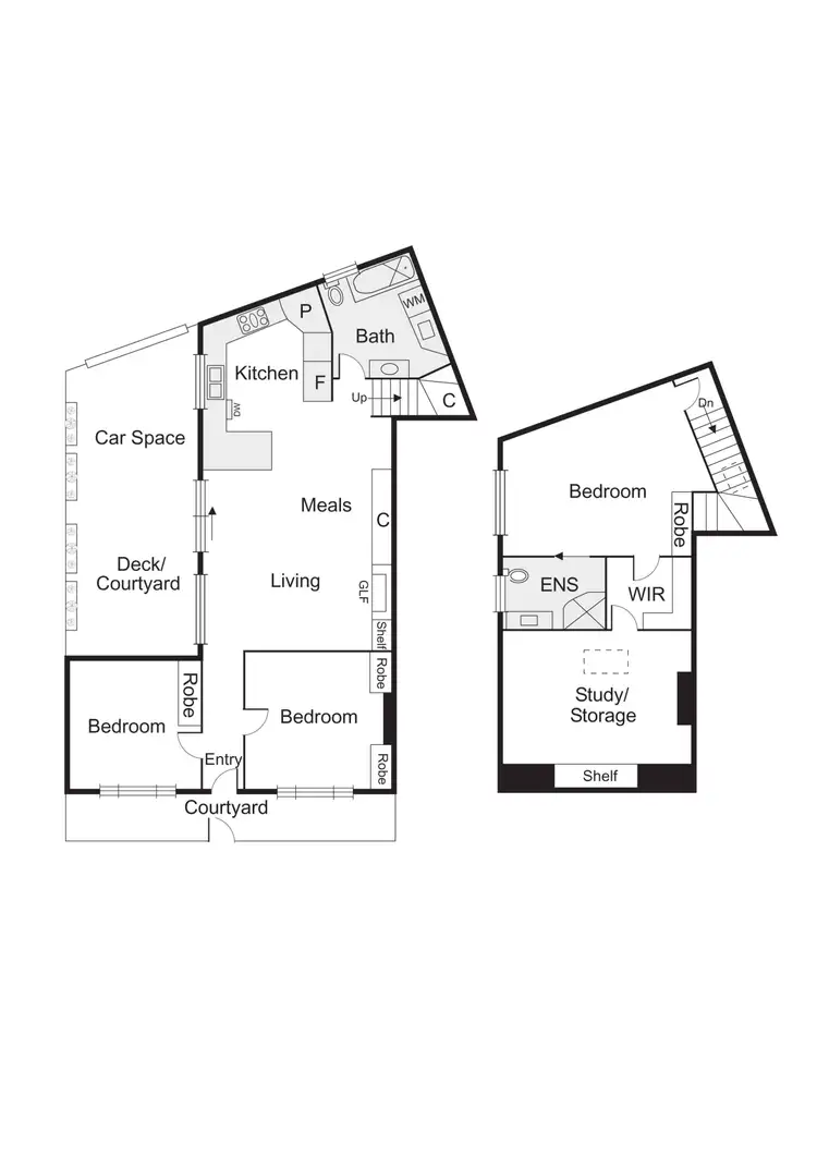 Floorplan of Homely house listing, 318 Esplanade East, Port Melbourne VIC 3207