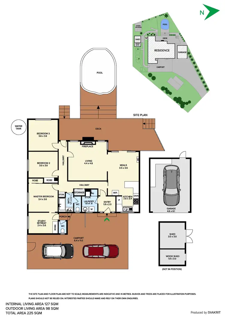 Floorplan of Homely house listing, 25 Horsfield Street, Cranbourne North VIC 3977