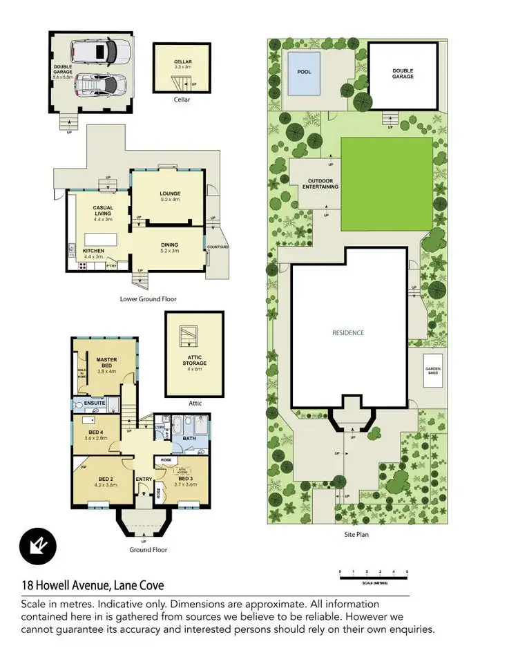 Floorplan of Homely house listing, 18 Howell Avenue, Lane Cove NSW 2066