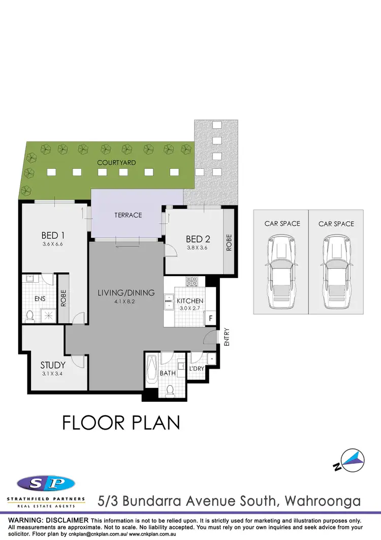 Floorplan of Homely apartment listing, 5/3-13 Bundarra Avenue, Wahroonga NSW 2076