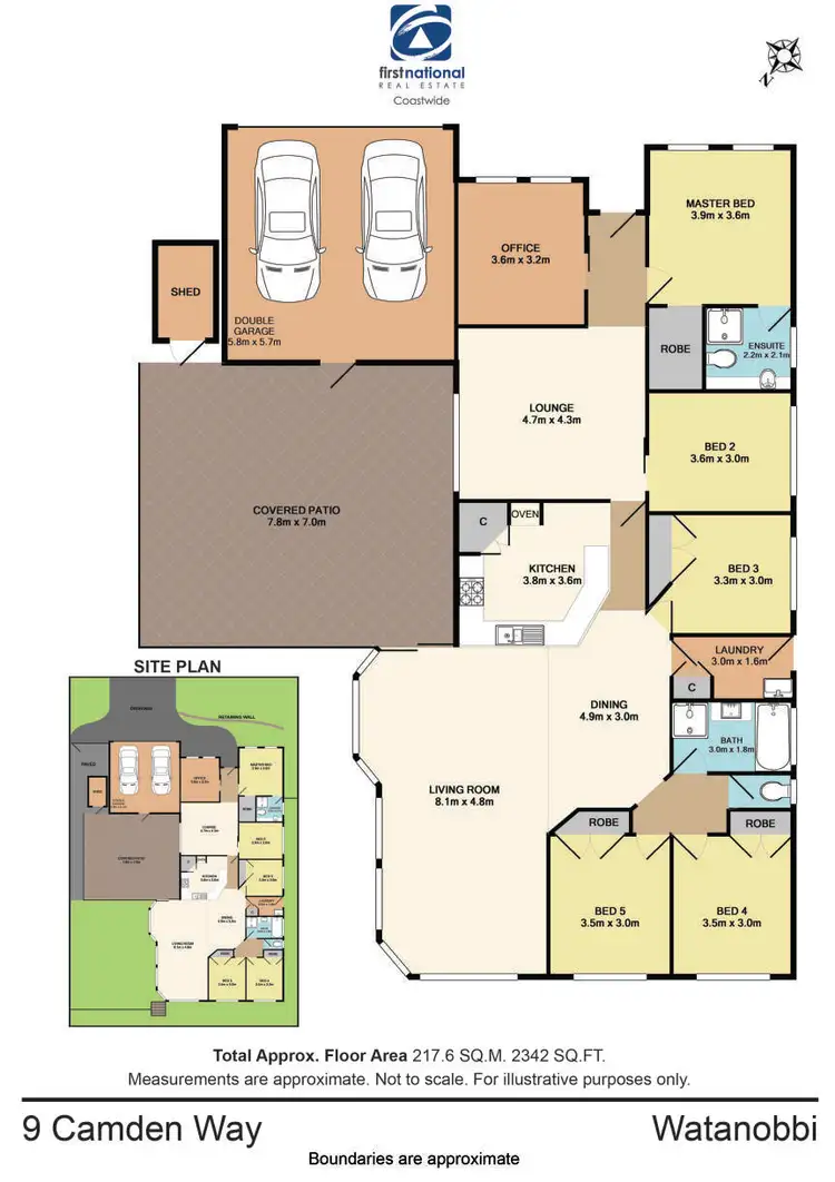 Floorplan of Homely house listing, 9 Camden Way, Watanobbi NSW 2259