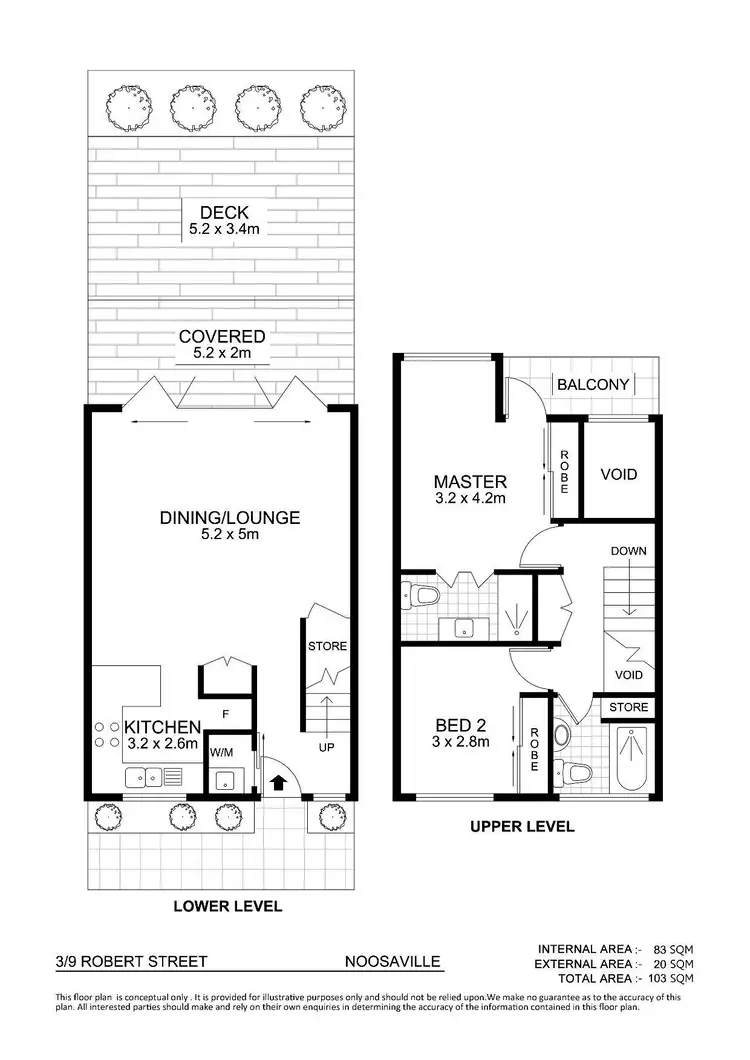 Floorplan of Homely unit listing, 3/9 Robert Street, Noosaville QLD 4566
