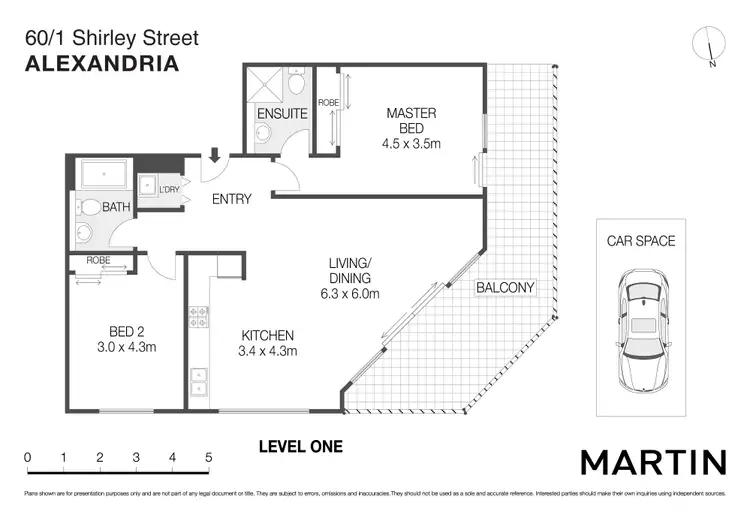 Floorplan of Homely apartment listing, 60/1 Shirley Street, Alexandria NSW 2015