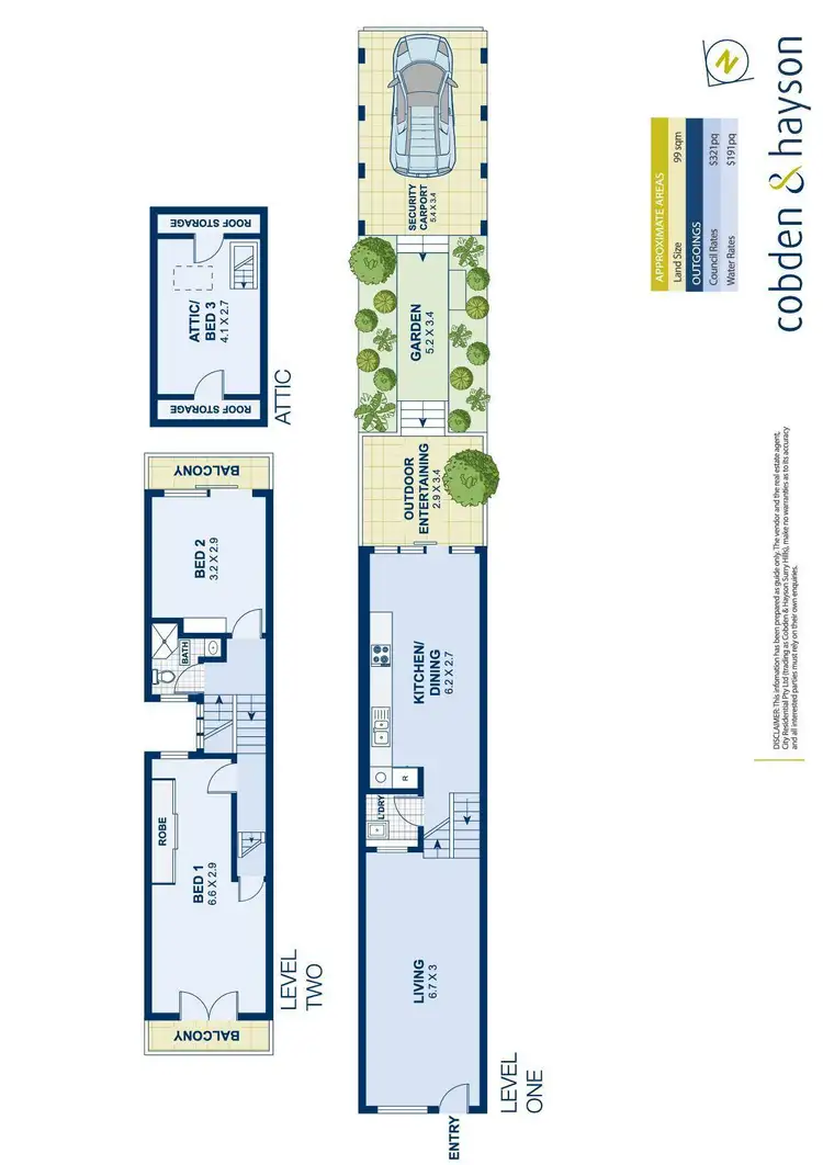 Floorplan of Homely house listing, 89 Goodlet Street, Surry Hills NSW 2010