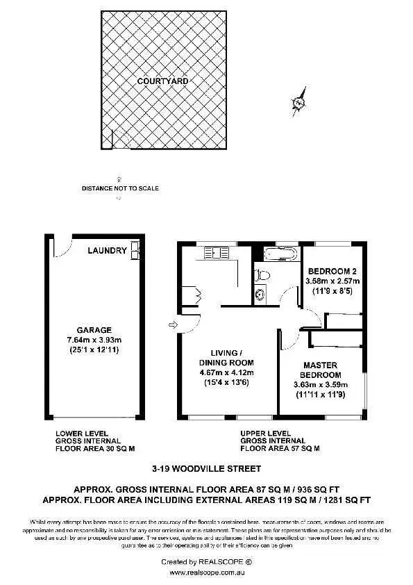 Floorplan of Homely unit listing, 3/19 Woodville Place, Annerley QLD 4103