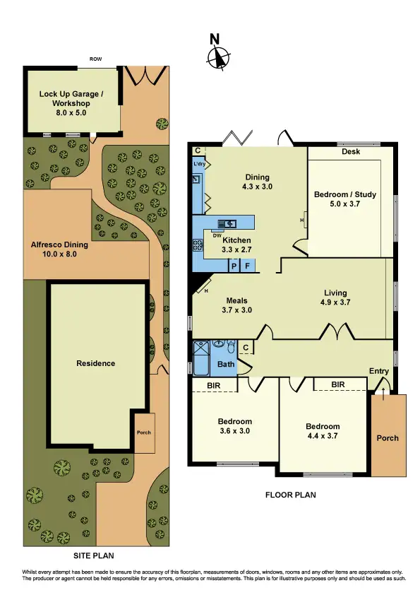 Floorplan of Homely house listing, 56 Rupert Street, West Footscray VIC 3012