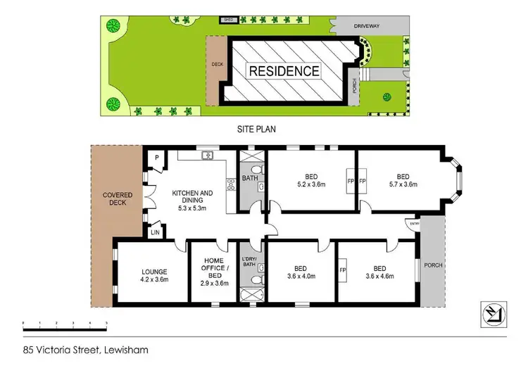 Floorplan of Homely house listing, 85 Victoria Street, Lewisham NSW 2049