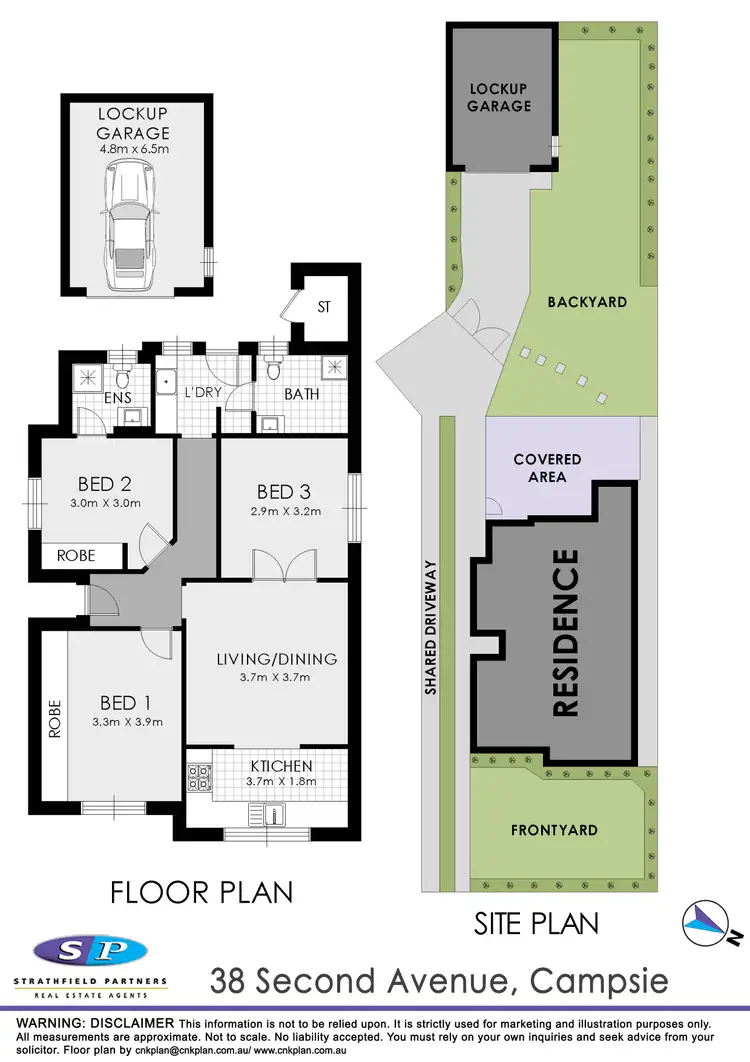 Floorplan of Homely house listing, 38 Second Avenue, Campsie NSW 2194