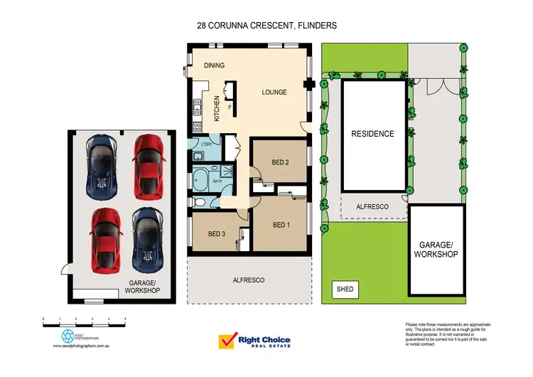 Floorplan of Homely house listing, 28 Corunna Crescent, Flinders NSW 2529