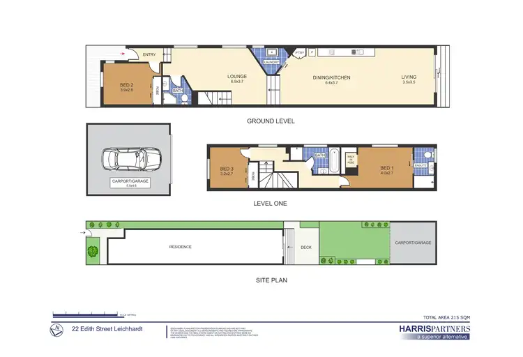 Floorplan of Homely house listing, 22 Edith Street, Leichhardt NSW 2040