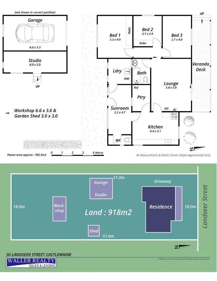 Floorplan of Homely house listing, 30 Landseer Street, Castlemaine VIC 3450