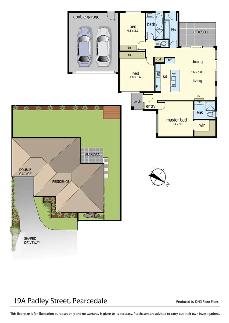Floorplan of Homely unit listing, 19A Padley Street, Pearcedale VIC 3912
