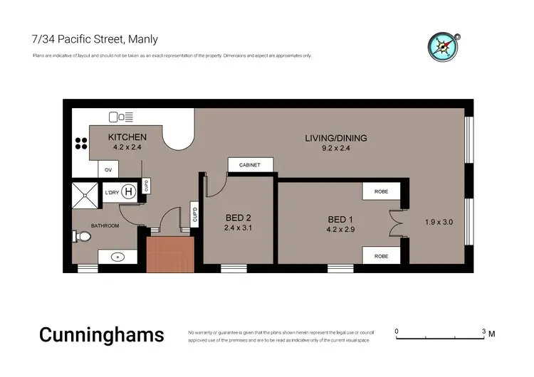 Floorplan of Homely apartment listing, 7/34 Pacific Street, Manly NSW 2095