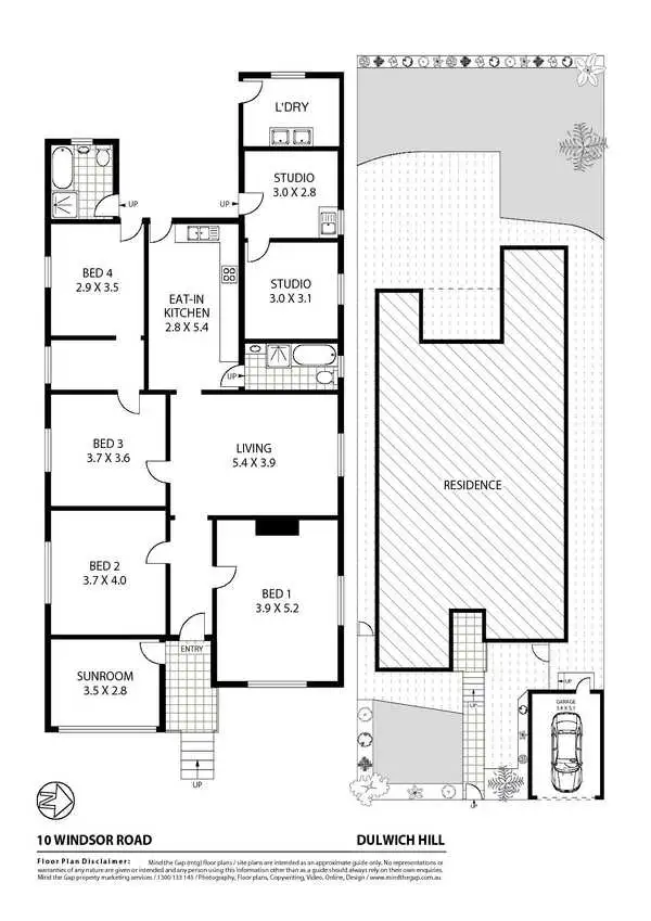 Floorplan of Homely house listing, 10 Windsor Road, Dulwich Hill NSW 2203