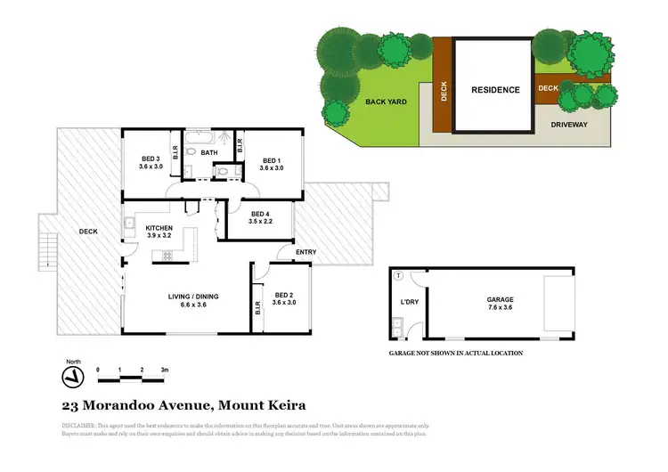 Floorplan of Homely house listing, 23 Morandoo Avenue, Mount Keira NSW 2500
