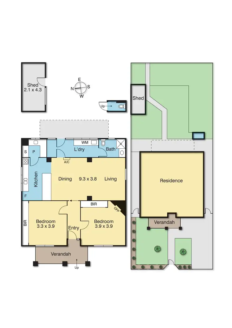 Floorplan of Homely house listing, 38 Abeckett Street, Coburg VIC 3058