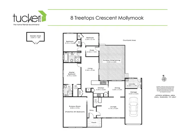 Floorplan of Homely house listing, 8 Treetops Crescent, Mollymook NSW 2539