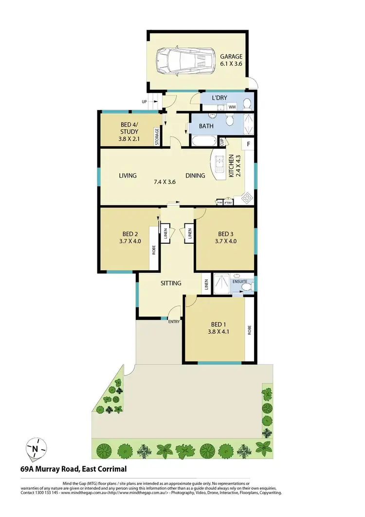 Floorplan of Homely house listing, 69a Murray Road, East Corrimal NSW 2518