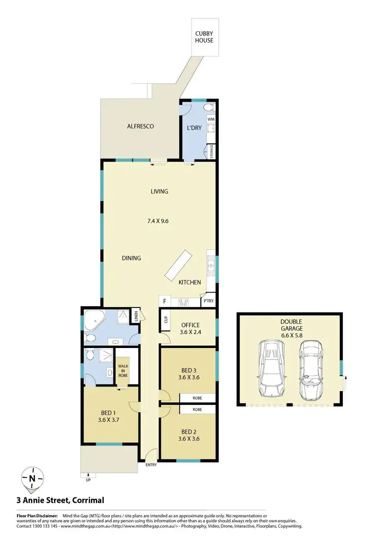 Floorplan of Homely house listing, 3 Annie Street, Corrimal NSW 2518