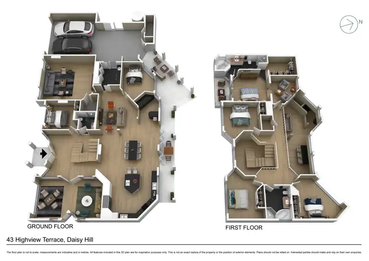Floorplan of Homely house listing, 43 Highview Terrace, Daisy Hill QLD 4127